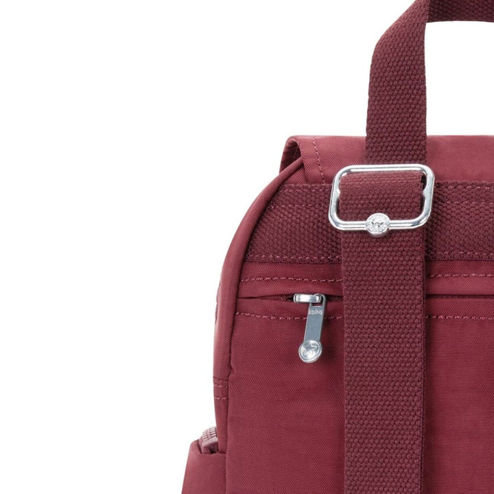 Achterkant van de Kipling Classic City Zip mini lounge-wine #kleur_lounge-wine