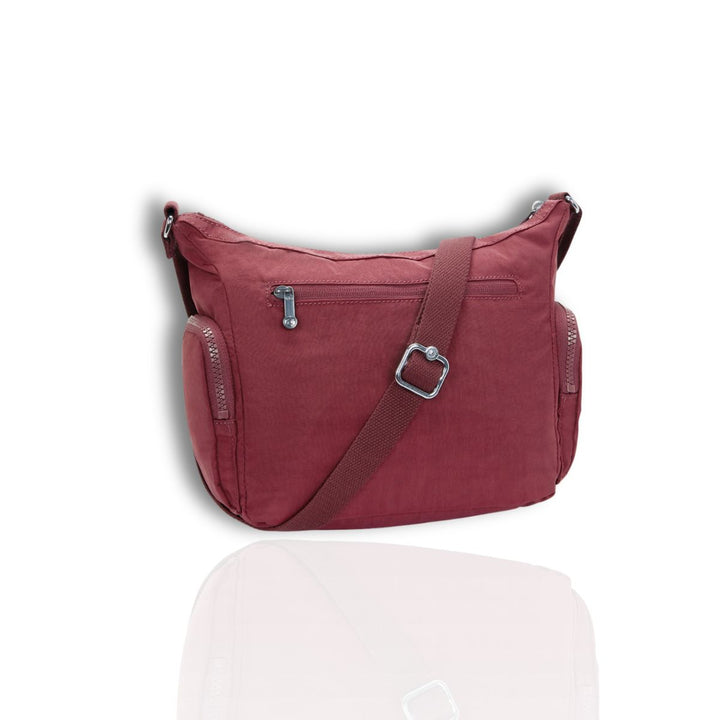 Achterkant van de Kipling Classic Gabb s schoudertas lounge-wine #kleur_lounge-wine