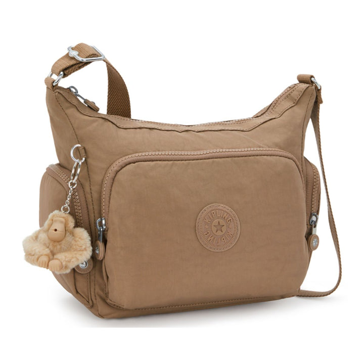 Voorzijde van de Kipling Classic Gabb s schoudertas early-tan #kleur_early-tan