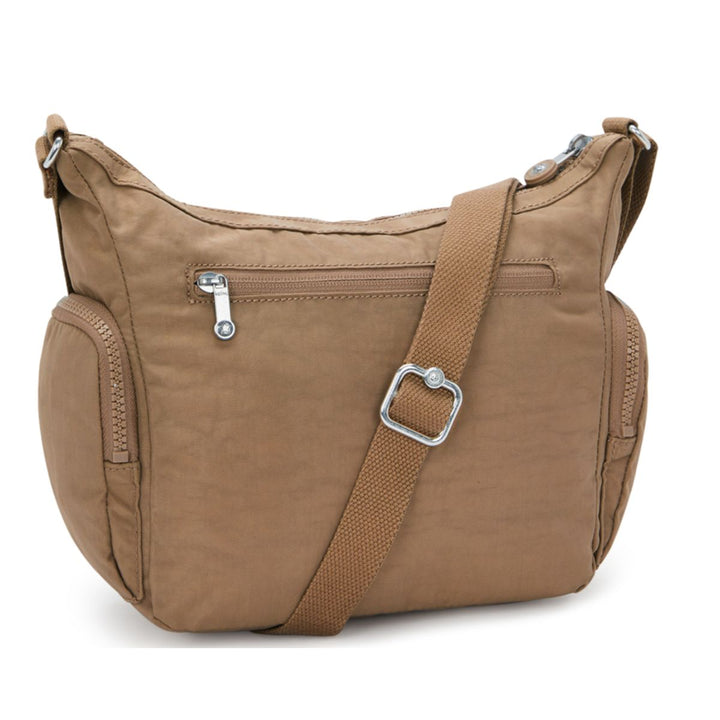 Achterkant van de Kipling Classic Gabb s schoudertas early-tan #kleur_early-tan