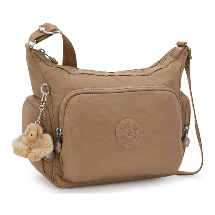 Voorzijde van de Kipling Classic Gabb s schoudertas early-tan #kleur_early-tan