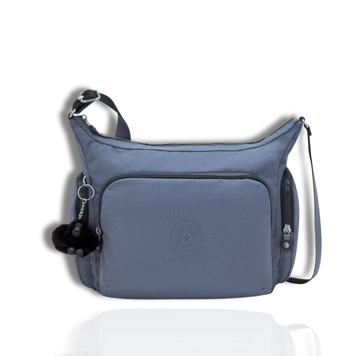 Voorkant Kipling GABB schoudertas blue-lover #kleur_blue-lover