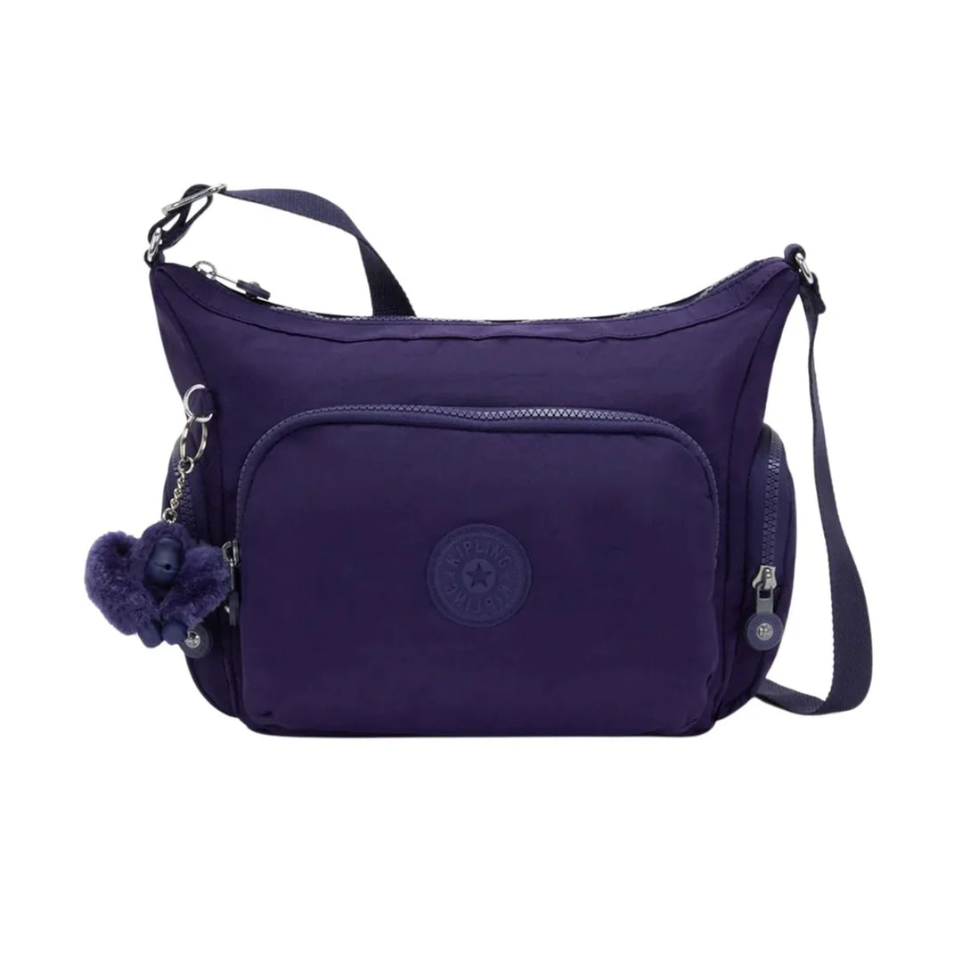 Voorkant van de Kipling Gabb s moonlit-blue #kleur_moonlit-blue