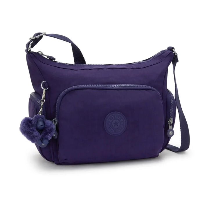 Voorzijde van de Kipling Gabb s moonlit-blue #kleur_moonlit-blue