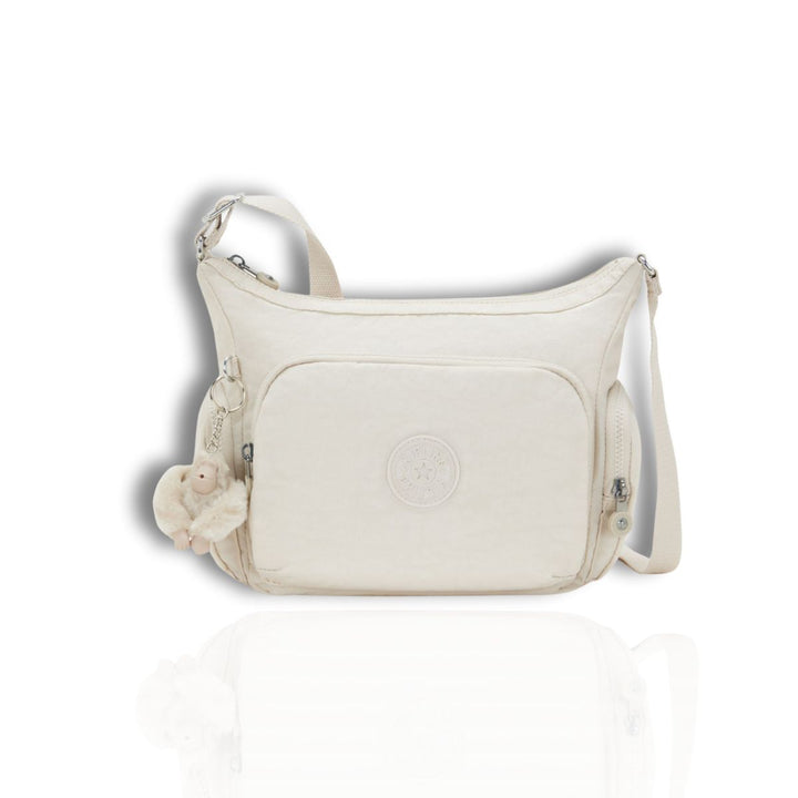 Voorkant van de Kipling Gabb s Hideaway-Beige #kleur_ hideaway-beige