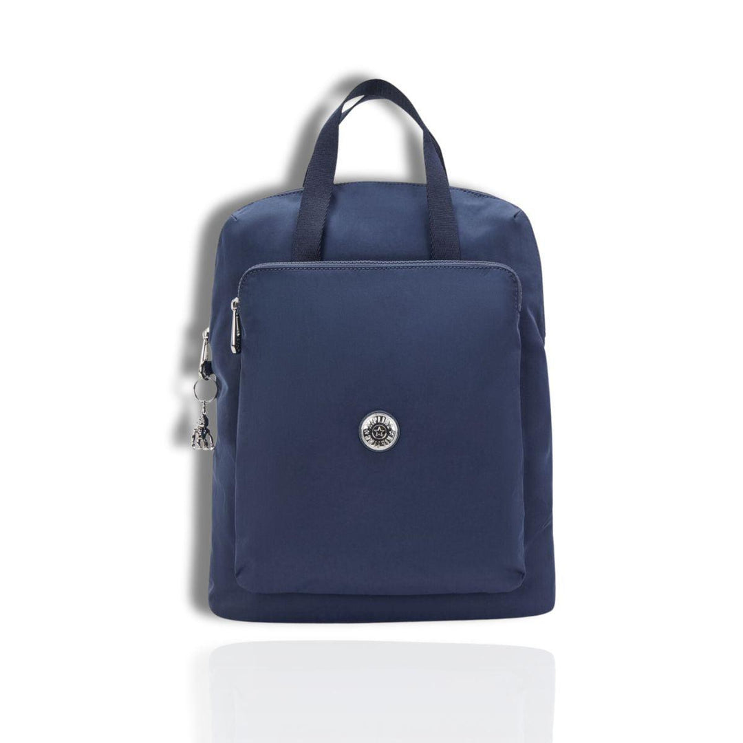 Voorkant Kipling KAZUKI Laptop rugzak navy #kleur_navy
