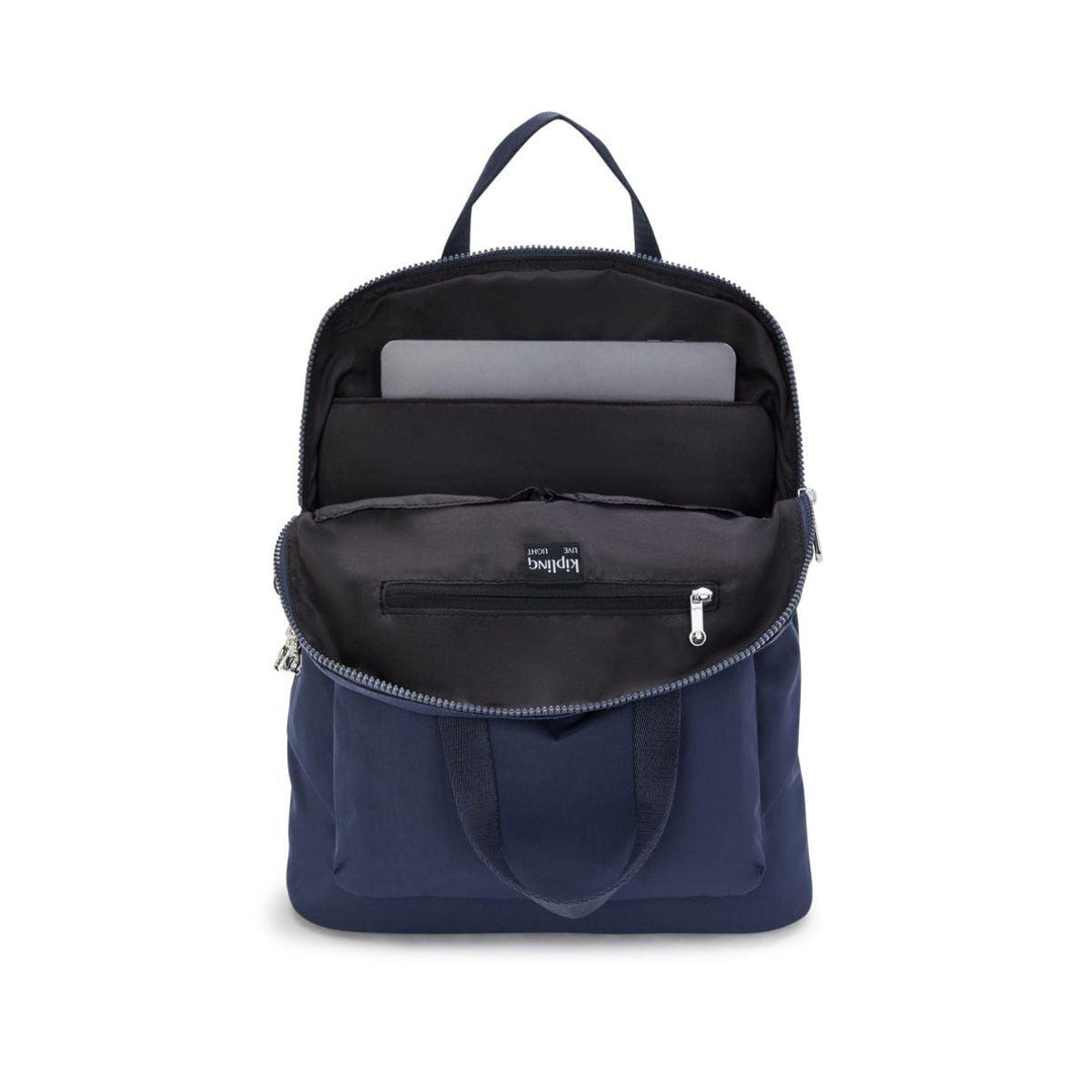 Binnenkant Kipling KAZUKI Laptop rugzak navy #kleur_navy