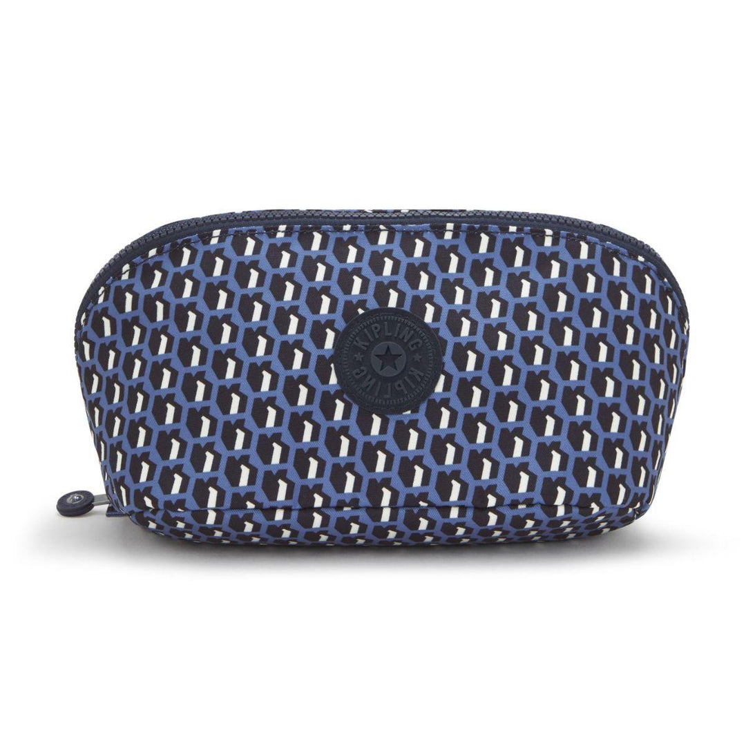 Voorkant Kipling Mirko M toilettas 3d blue #kleur_3d-blue