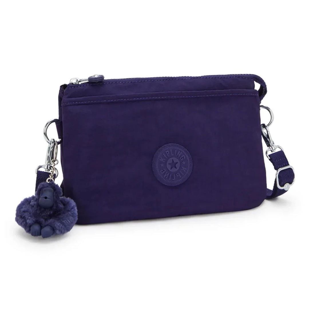 Voorzijde van de Kipling RIRI moonlit blue #kleur_moonlit-blue