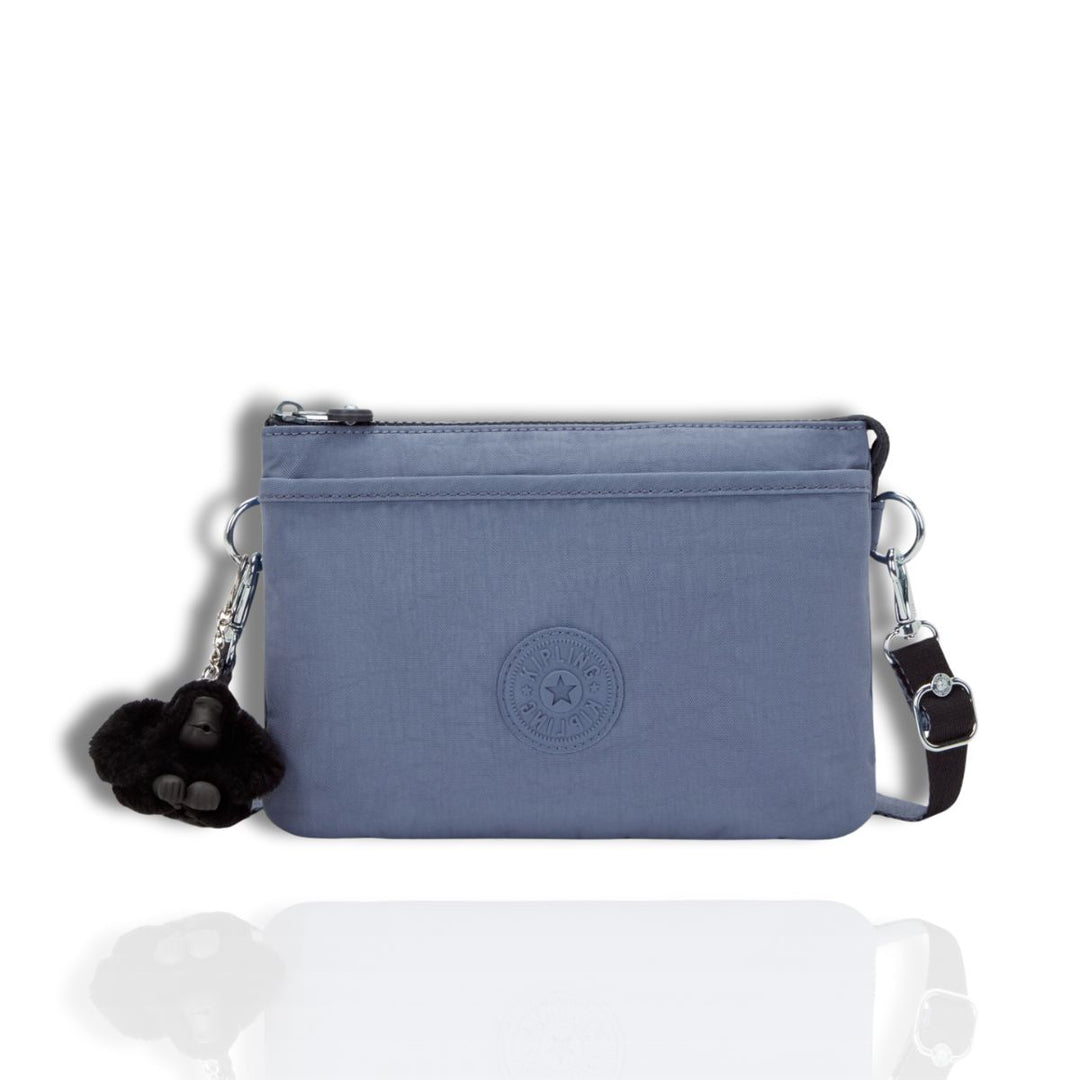 Voorkant Kipling RIRI schoudertas blue-lover #kleur_blue-lover