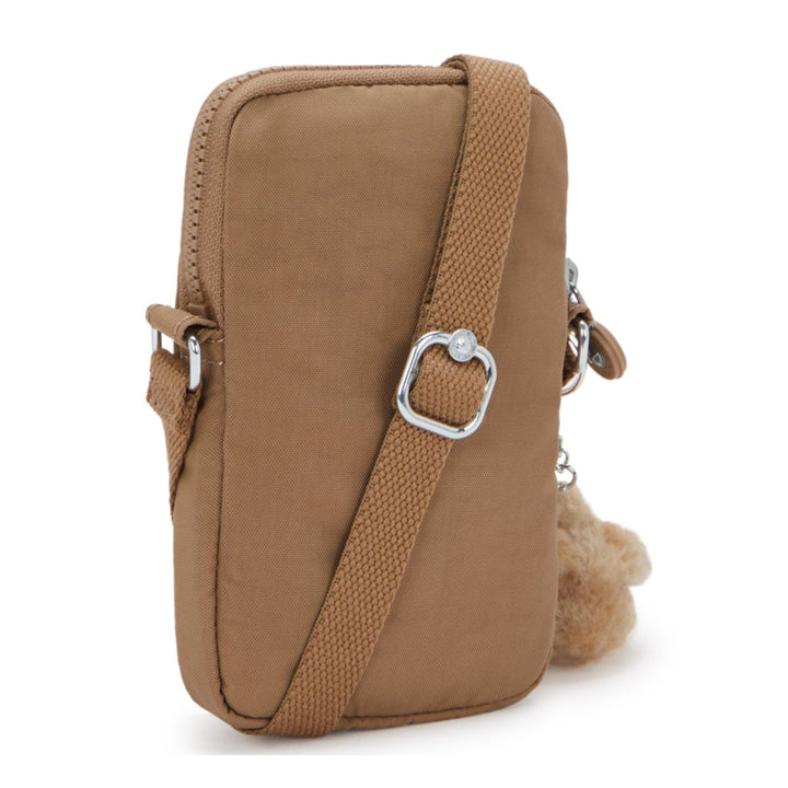 Achterkant van de Kipling Tally telefoontasje early-tan #kleur_early-tan
