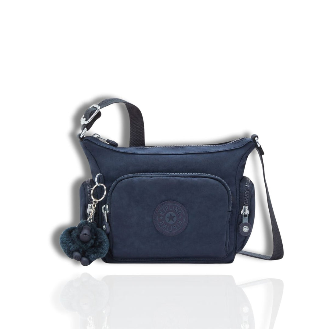 Voorkant Kipling Gabbie mini navy #kleur_navy