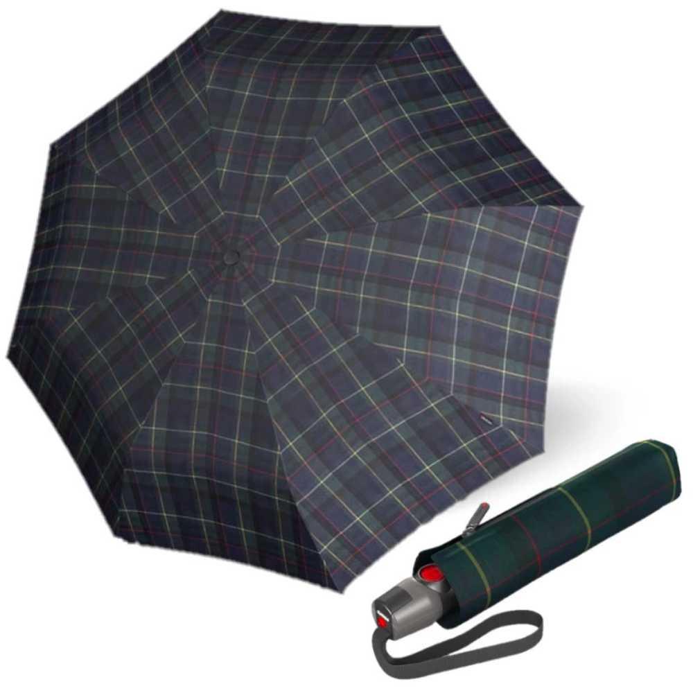 Knirps T-200 | Duomatic Paraplu - Gielen Lederwaren Bussum #kleur_check-green
