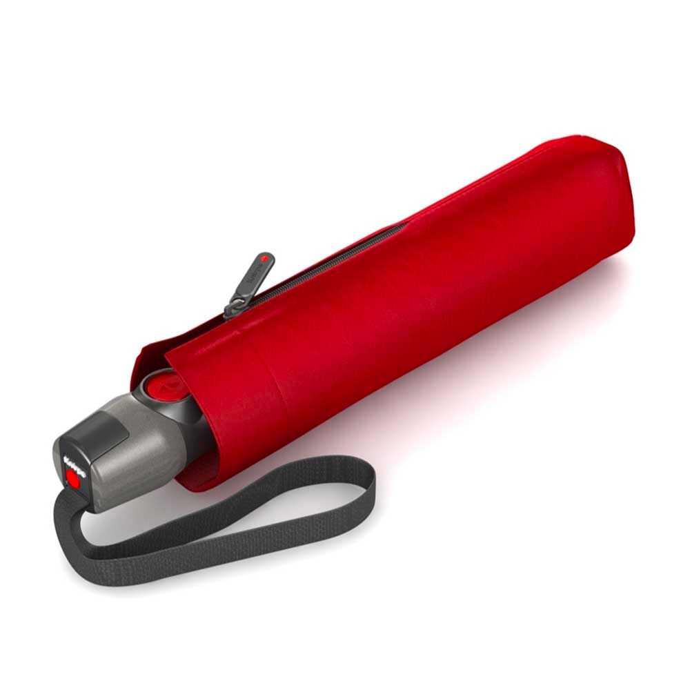 Knirps T-200 | Duomatic Paraplu - Gielen Lederwaren Bussum #kleur_red