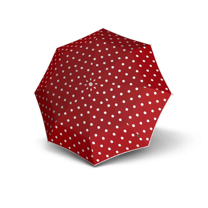 Bovenkant Knirps paraplu T.760 automatische paraplu #kleur_red-dot