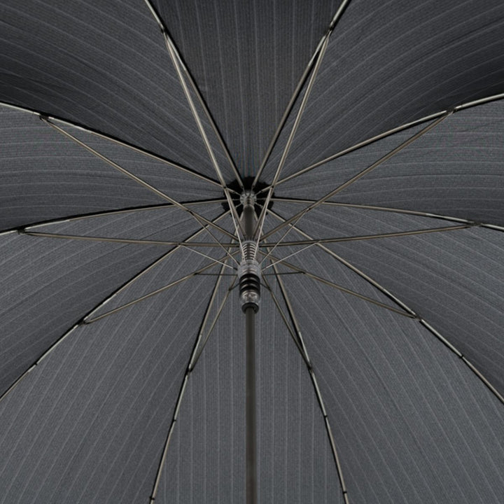 Binnenkant van de Knirps T.771 automatische navy Opgevouwen #kleur_navy