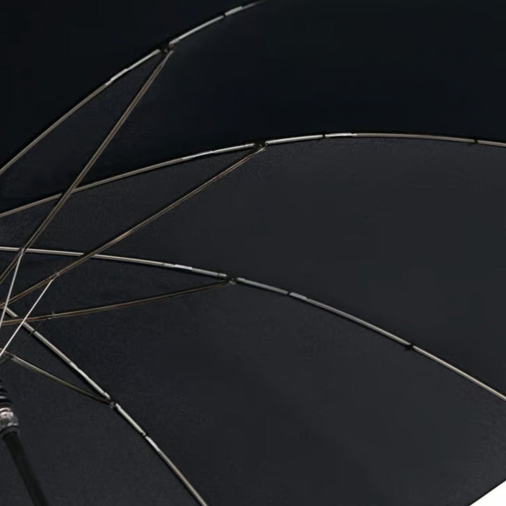 Binnenkant van de Knirps T.771 automatische navy Opgevouwen #kleur_navy