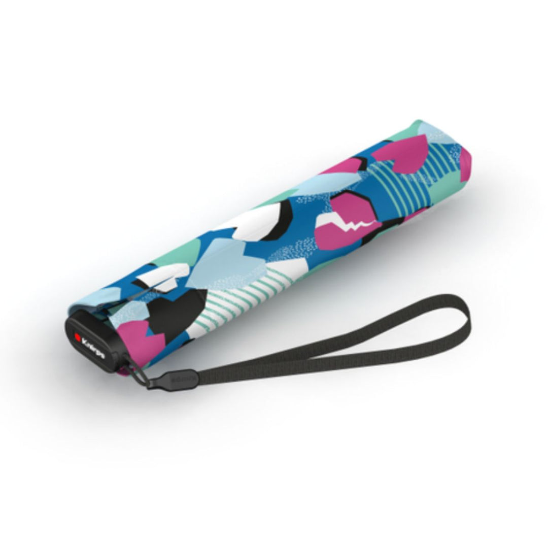 Voorkant van de Knrips heartbreak ultra lichtgewicht paraplu #kleur_heartbreak