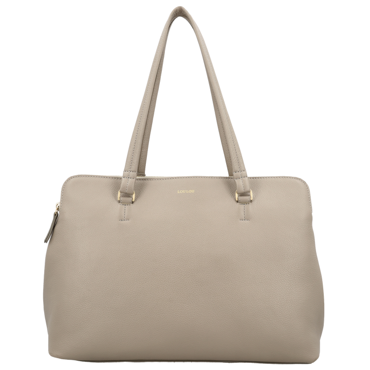 Voorkant Loulou Olivia werktas Soft-Sepia #kleur_soft-sepia