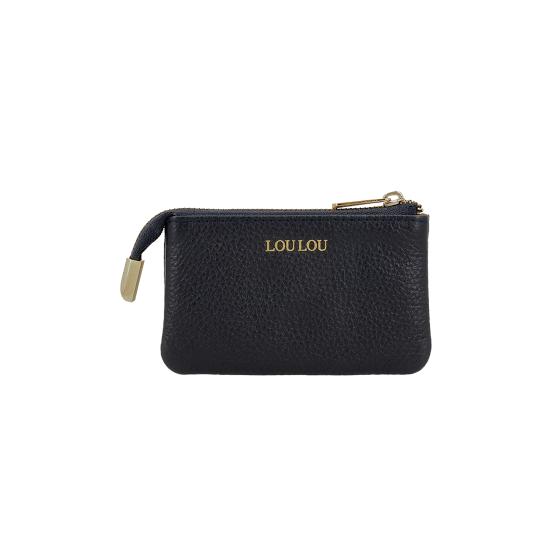 Voorkant van de LouLou Peite Etui navy #kleur_navy