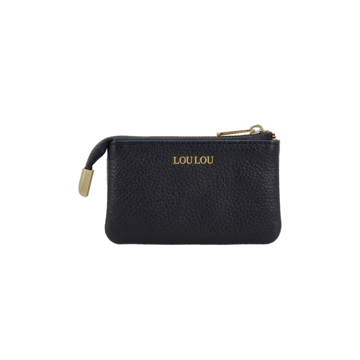 Voorkant van de LouLou Peite Etui navy #kleur_navy