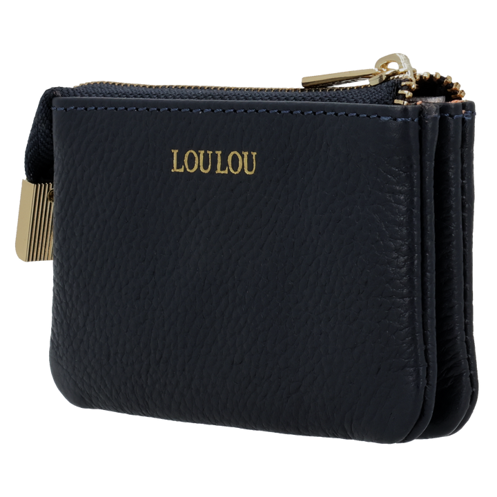 Voorzijde van de LouLou Peite Etui navy #kleur_navy