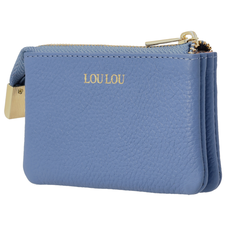 Voorzijde van de LouLou Peite Etui lichtblauw #kleur_lichtblauw