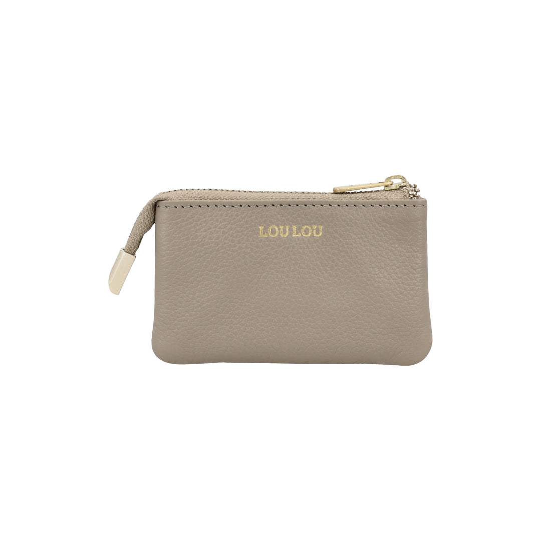 Voorkant van de LouLou Petite Camille in taupe #kleur_taupe