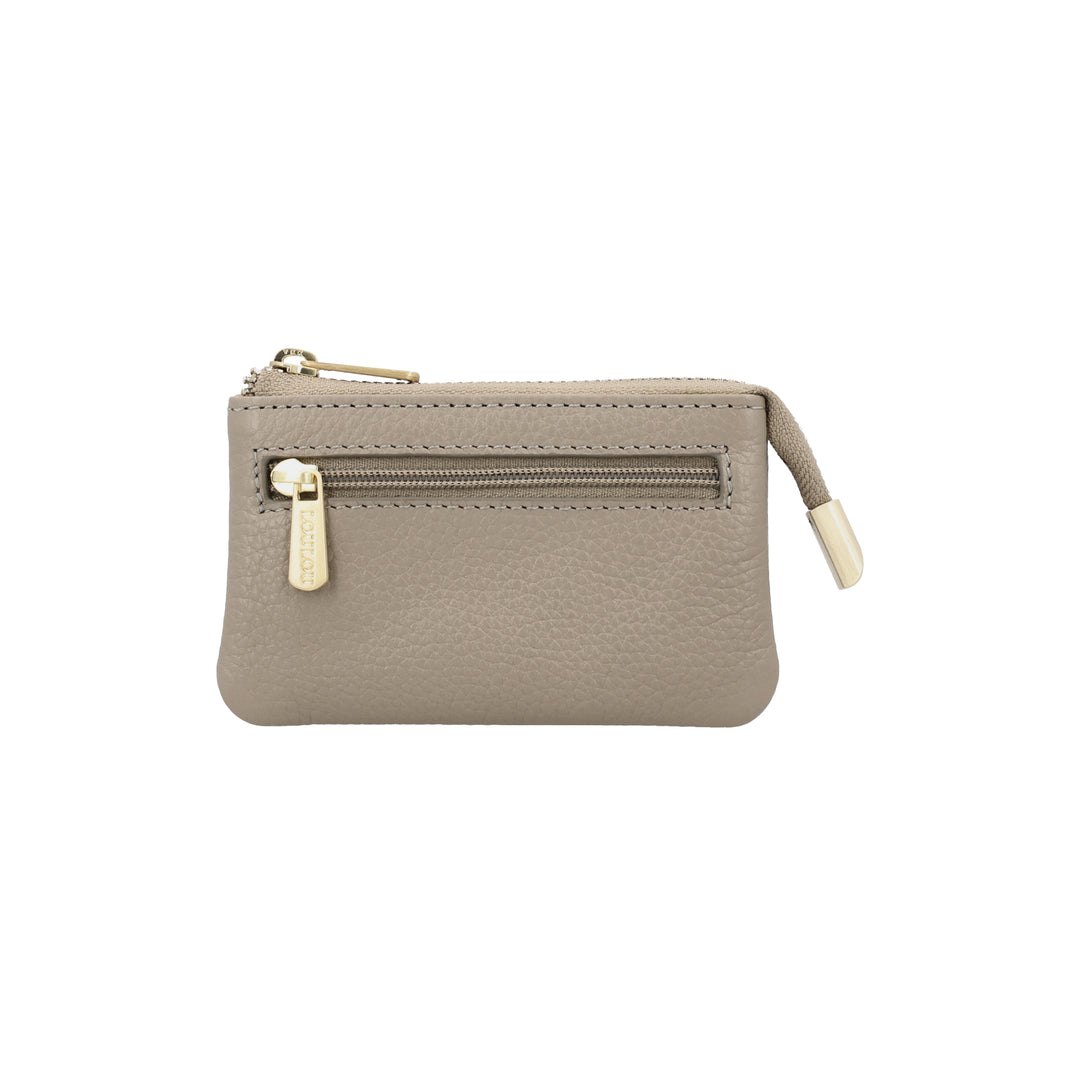 Achterkant van de LouLou Petite Camille in taupe #kleur_taupe 