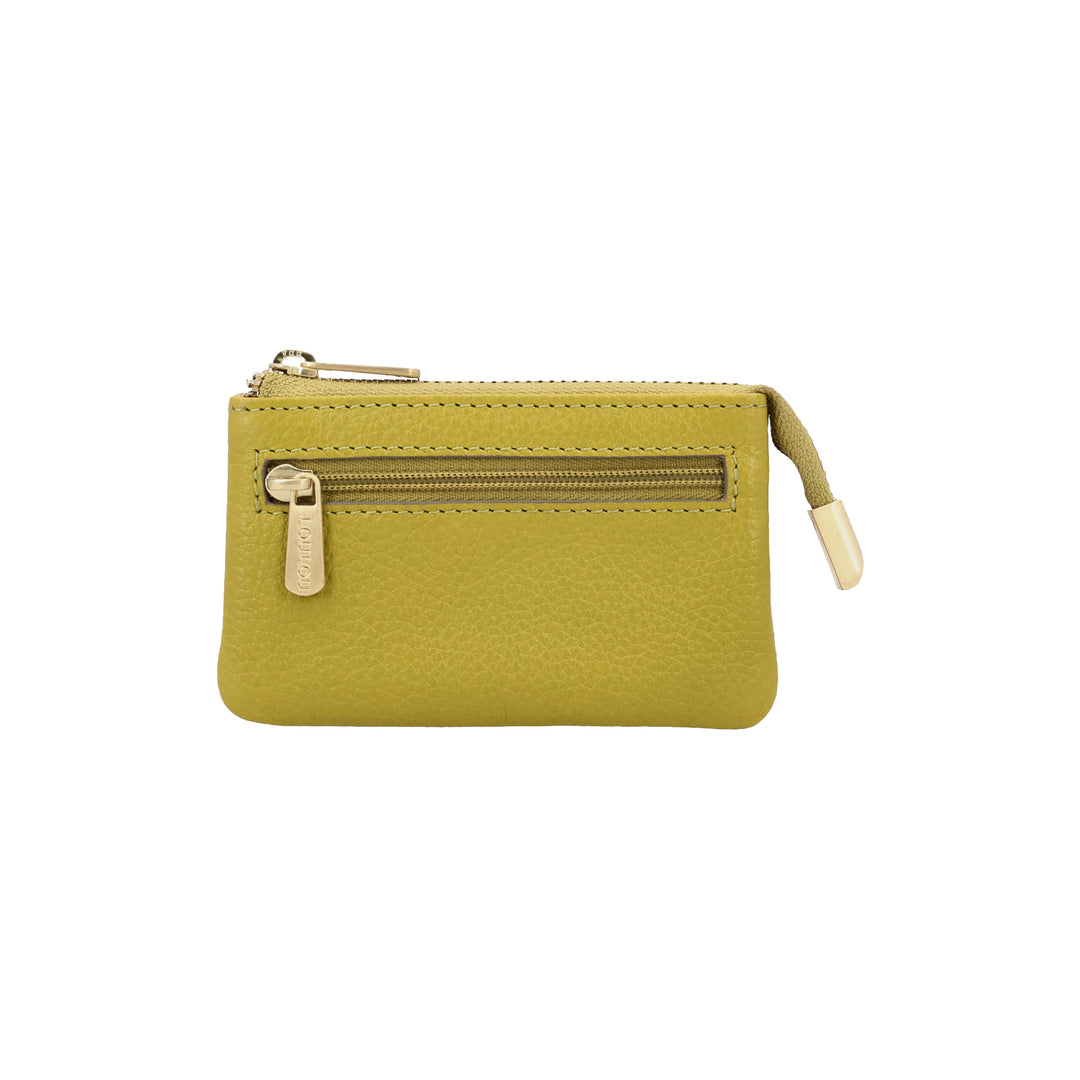 Achterkant van de LouLou Petite Camille in cress-green #kleur_cress-green