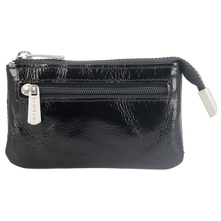 Achterkant van de LouLou mini portemonnee #kleur_glace-black