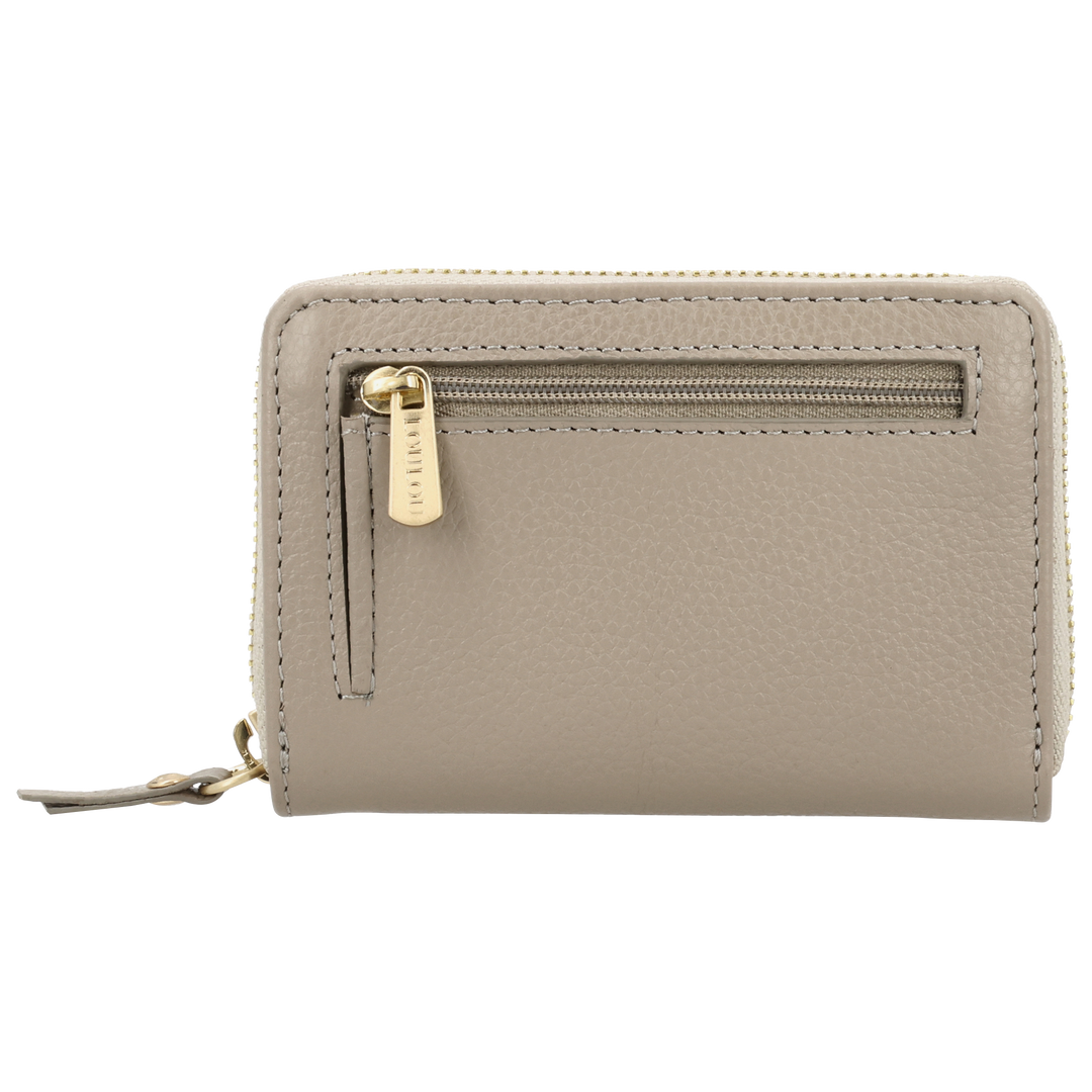 Achterkant van de LOULOU Emilie portemonnee #kleur_soft-sepia