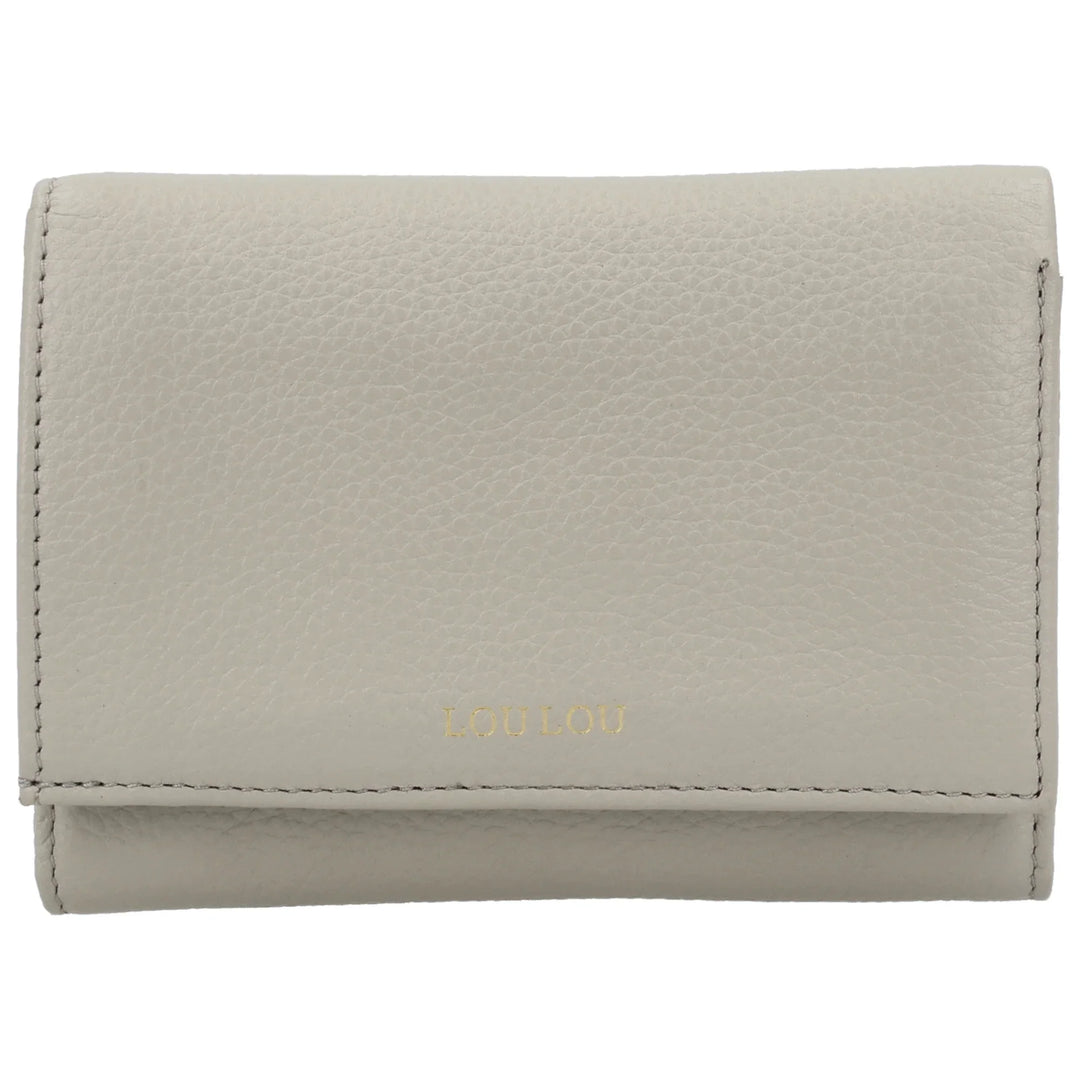 Voorkant van de Lou Lou Fleur Portemonnee fog #kleur_fog