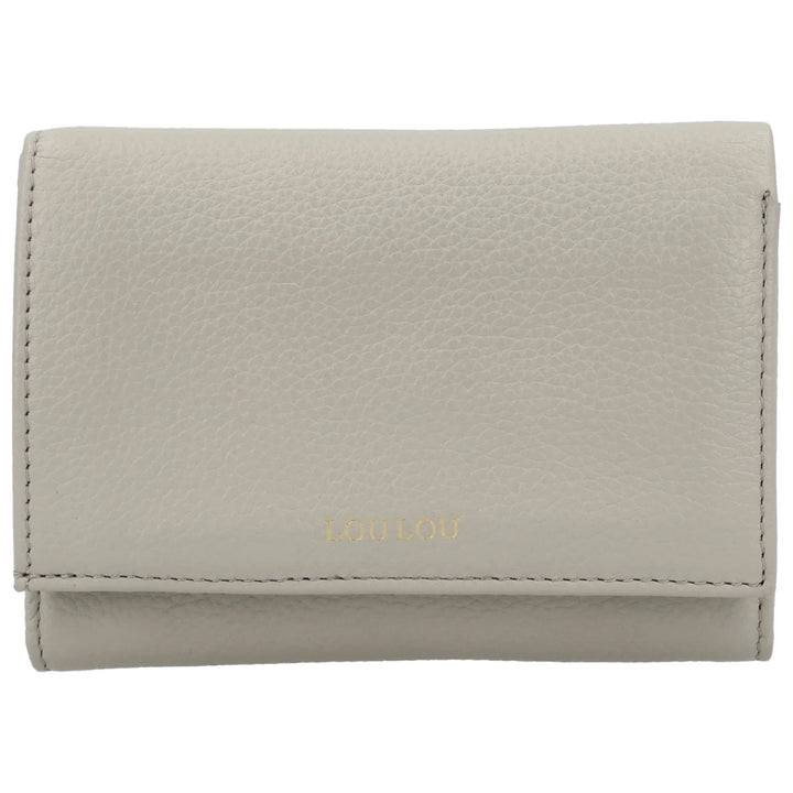 Voorkant van de Lou Lou Fleur Portemonnee fog #kleur_fog