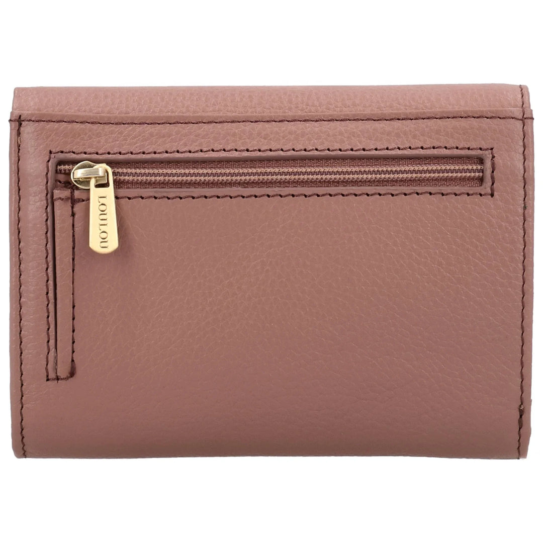 Achterkant van de Lou Lou Fleur Portemonnee mocha-mouse #kleur_mocha-mousse