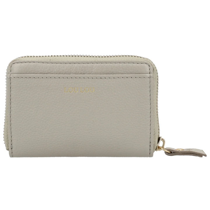 Voorkant Lou Lou petite emlie dames portemonnee fog #kleur_fog