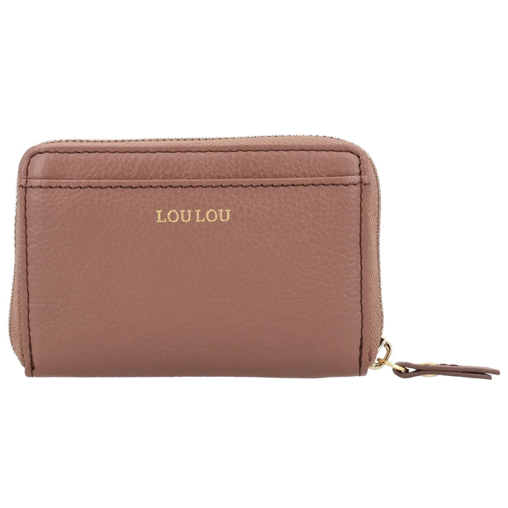 Voorkant Lou Lou petite emlie dames portemonnee mocha-mousse #kleur_mocha-mousse