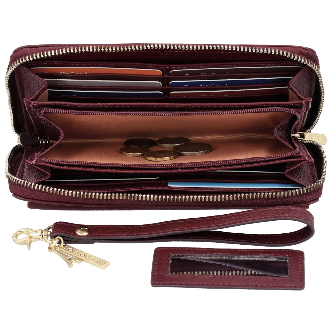 Binnenkant in gebruik van de Lou Lou SLB Ruby #kleur_ruby