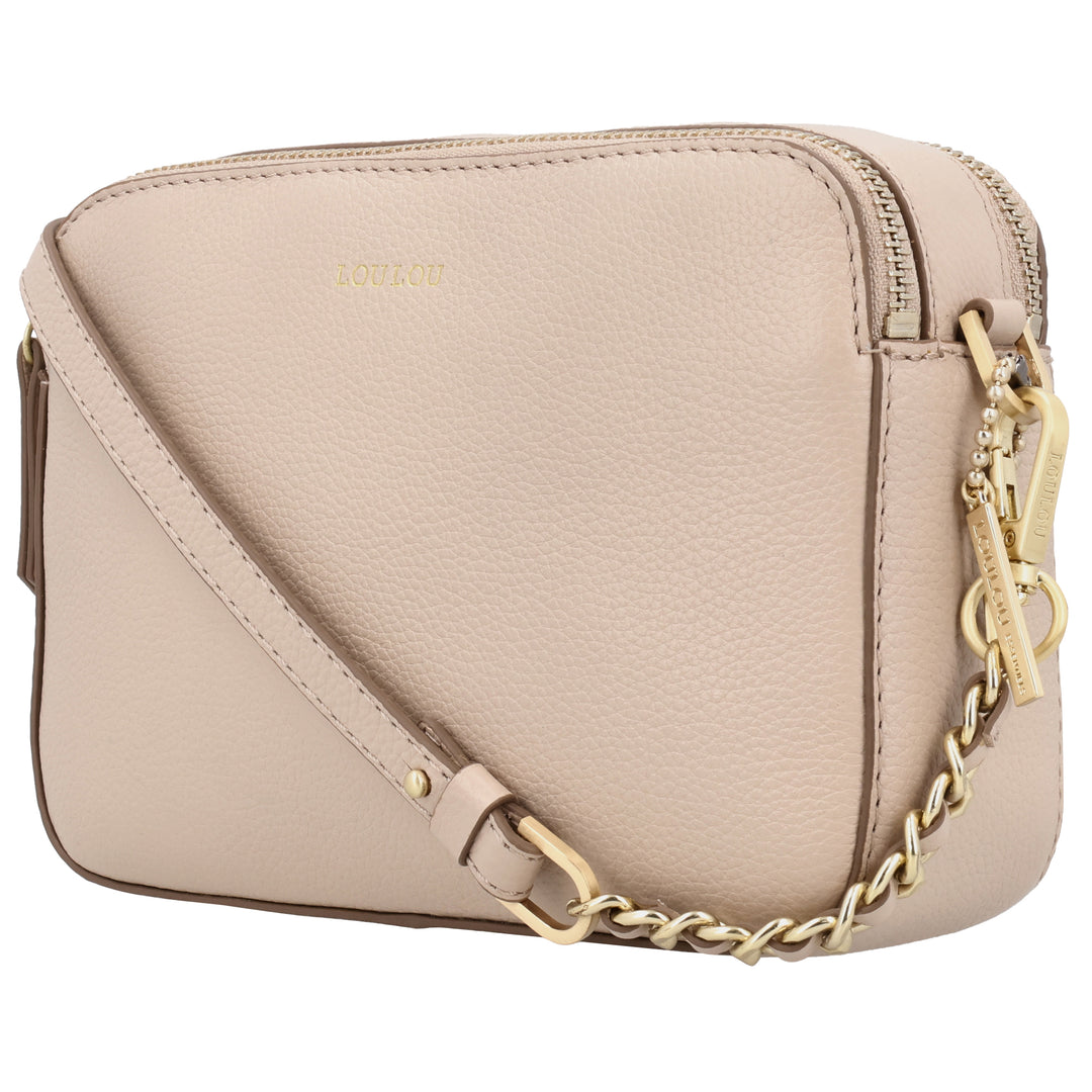 Voorzijde van de LouLou ZOE in cashmere #kleur_cashmere