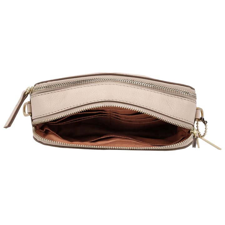 Binnenkant van de LouLou ZOE in cashmere #kleur_cashmere