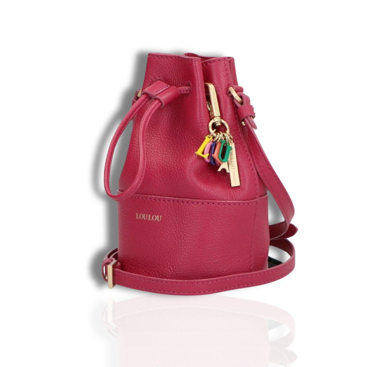 Voorzjide Lou Lou Noa Leren crossbody tas berry #kleur_berry