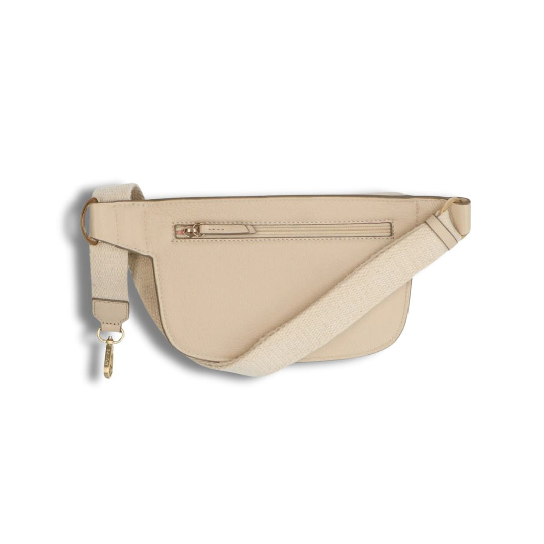 Achterkant Lou Lou Fannypack en slingbag biege #kleur_beige