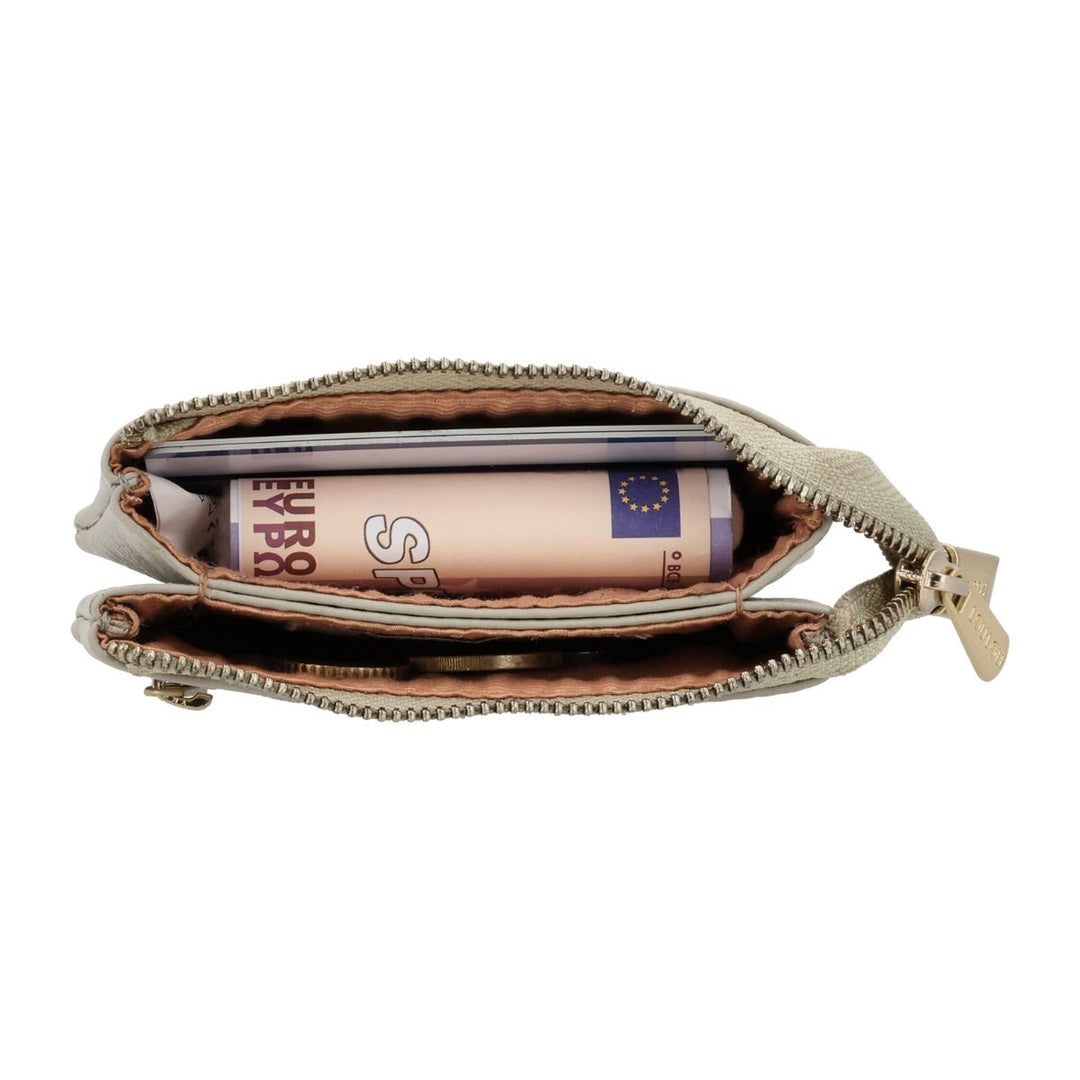 Binnenkant in gebruik van de LouLou Peite Etui fog #kleur_fog