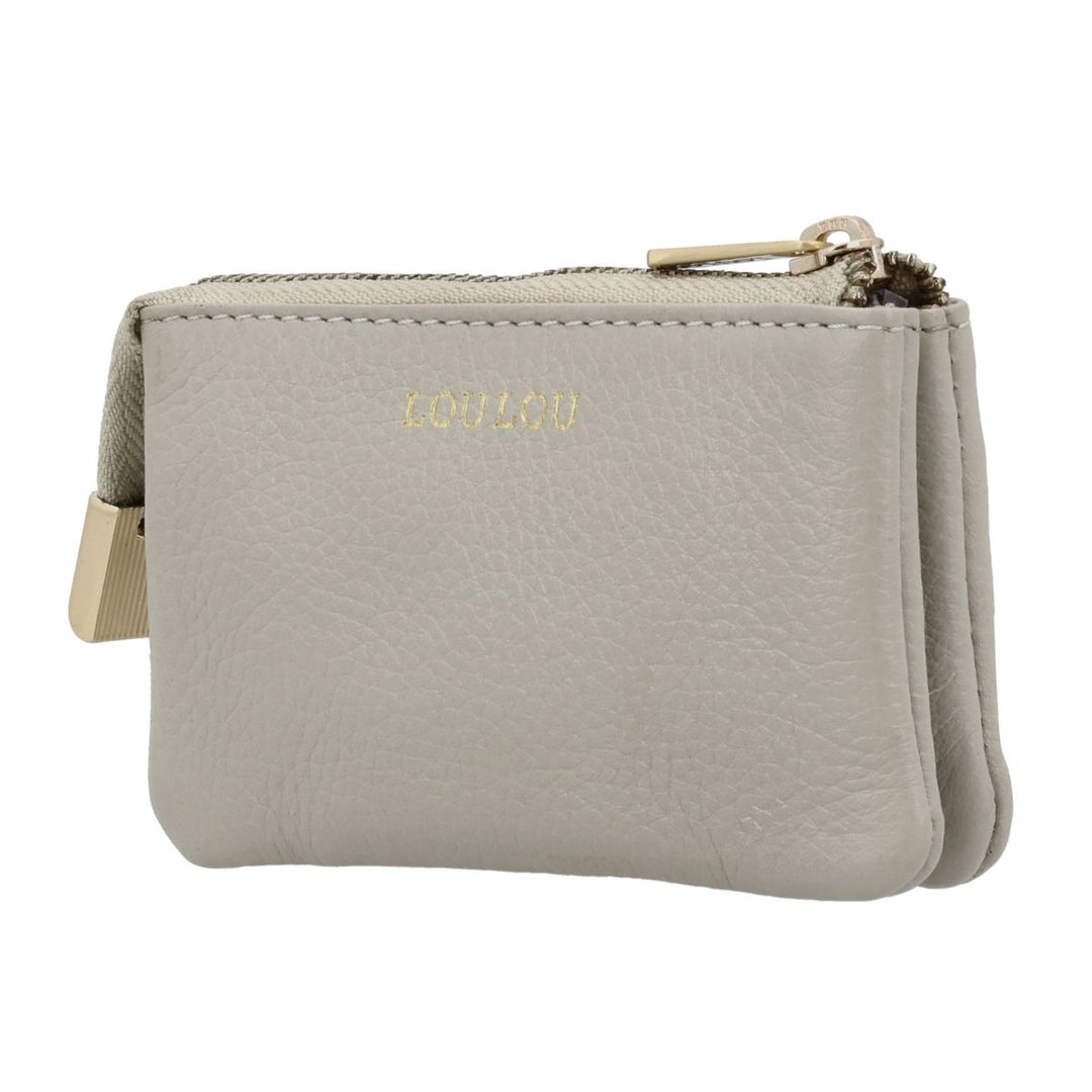 Voorzijde van de LouLou Peite Etui fog #kleur_fog