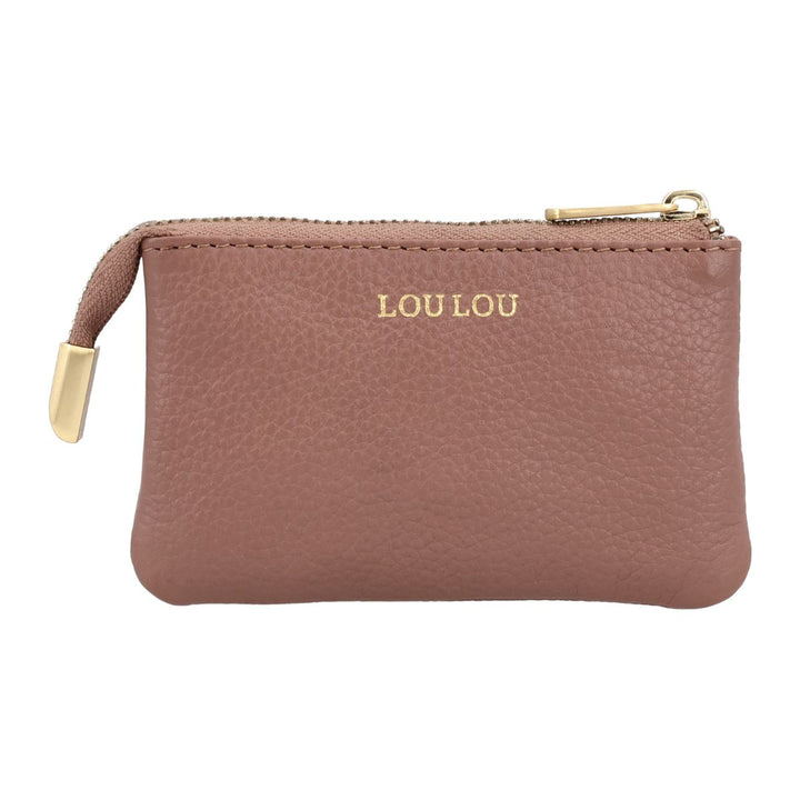 Voorkant van de LouLou Peite Etui mocha-mousse #kleur_mocha-mousse
