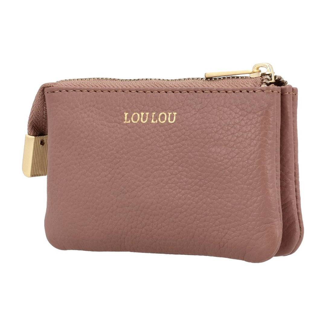 Voorzijde van de LouLou Peite Etui mocha-mousse #kleur_mocha-mousse