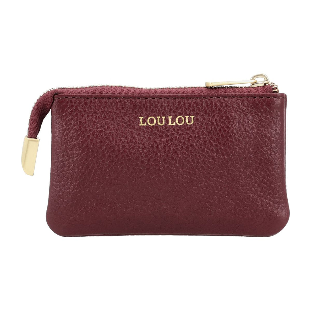 Voorkant van de LouLou Peite Etui ruby #kleur_ruby