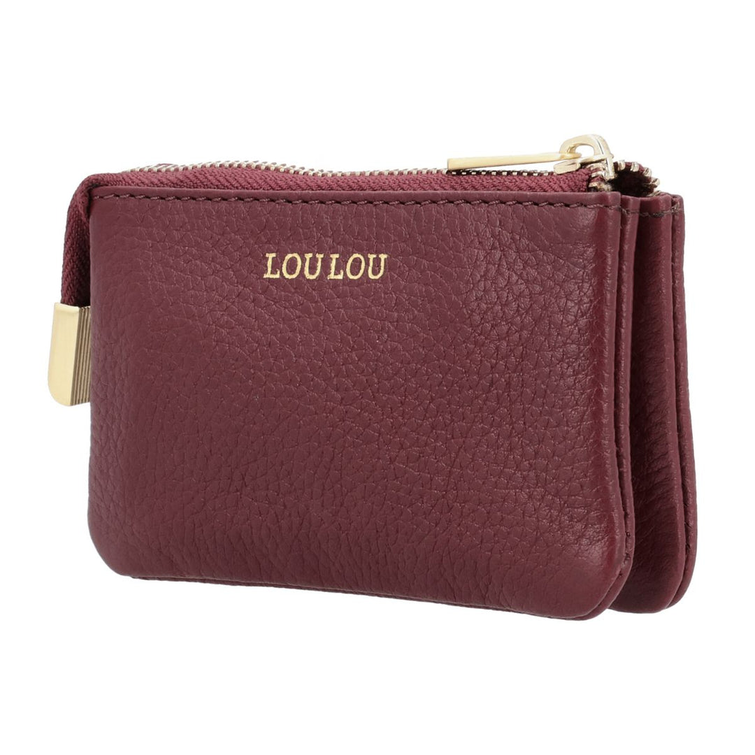 Voorzijde van de LouLou Peite Etui ruby #kleur_ruby