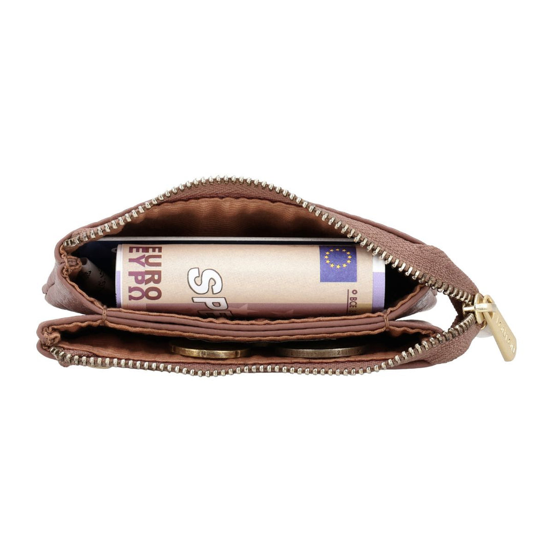 Binnenkant in gebruik van de LouLou Peite Etui ruby #kleur_ruby