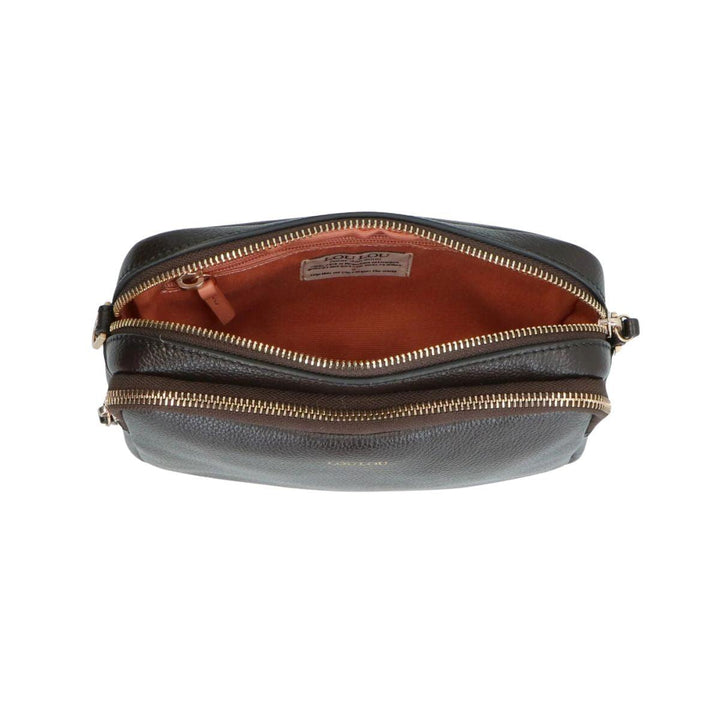 Binnenkant zijkant Lou Lou Emilie donkerbruin #kleur_donkerbruin